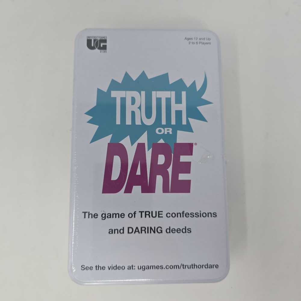 Truth Or Dare Card Game by‎ University Games Sealed